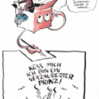 Kleinhirn an Karton