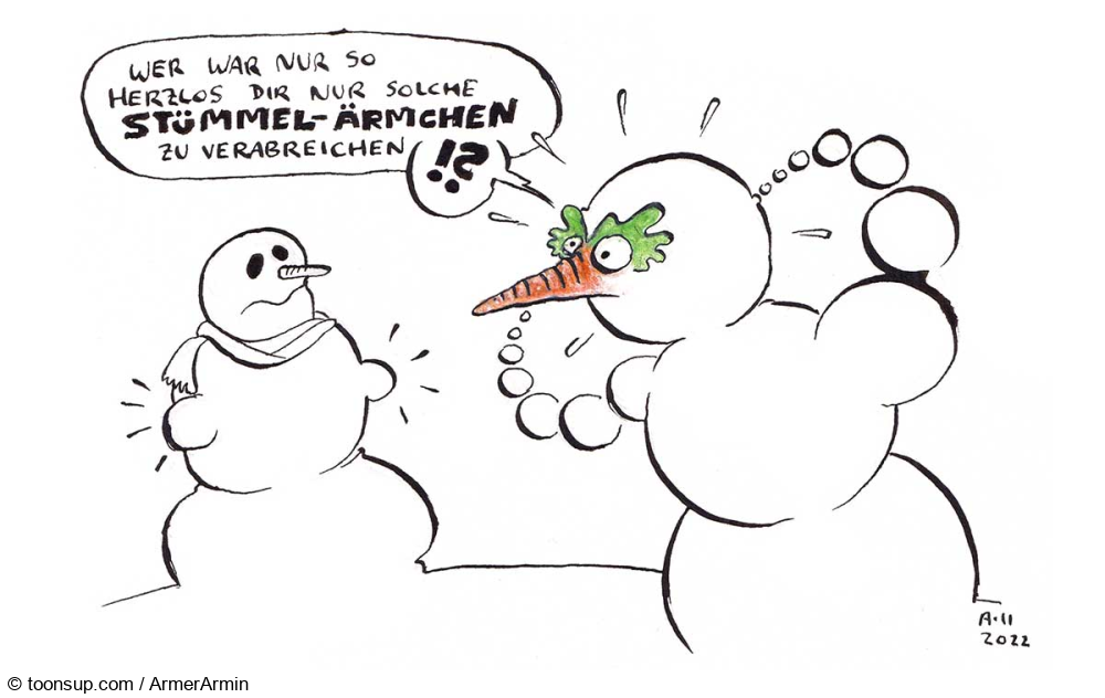 Cartoon: Snowmanator II 1