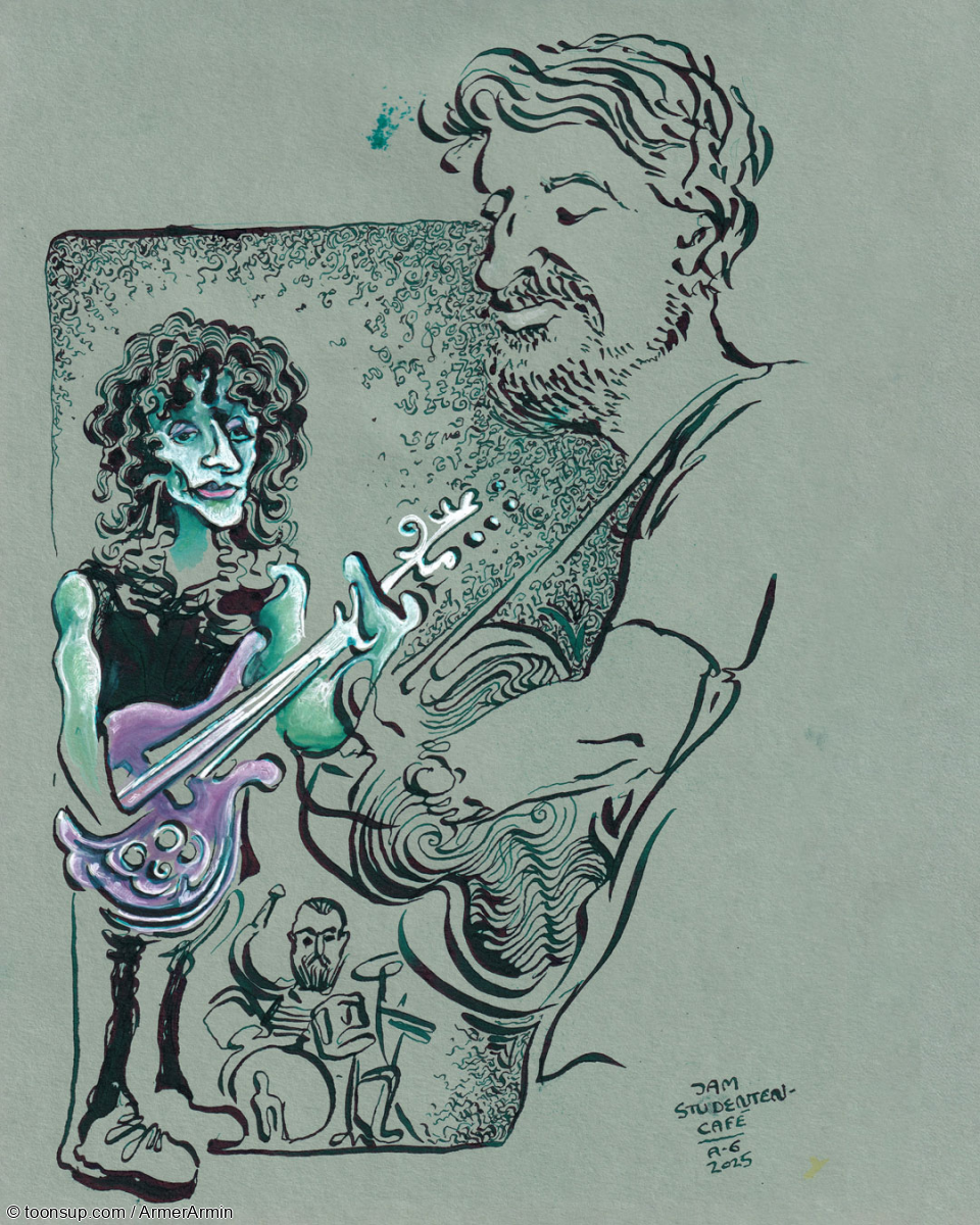 Illustration: Jam-Session Studentencafe 1