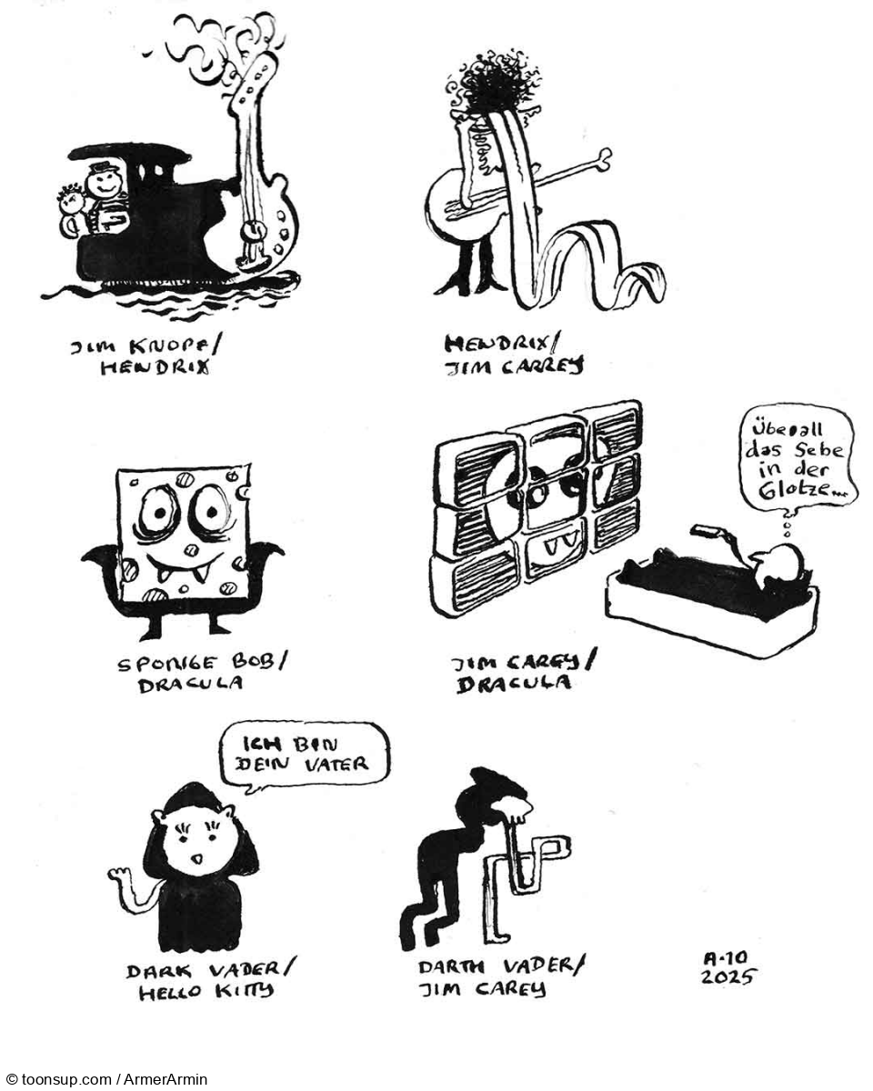 Cartoon: Fanartwürfelei 7