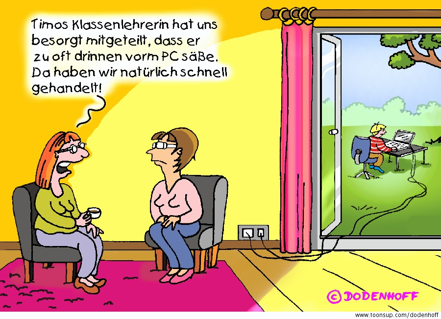 Cartoon: PC-Timo 1