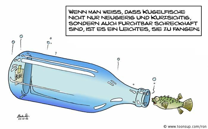 Cartoon: Kugelfisch 1