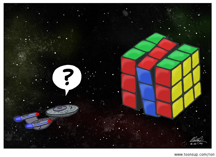 Cartoon: The Rubik's Cube 1