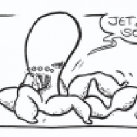 Monster-Team-Comic unvollendet