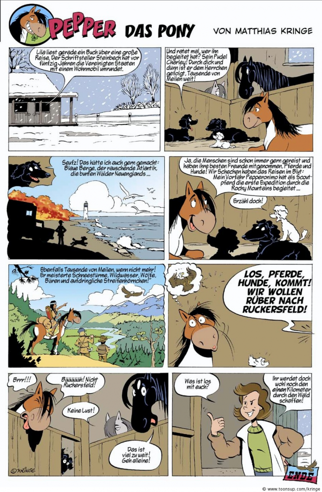 Comic: Die große Reise 1