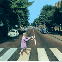 Abbey Road - seconds after