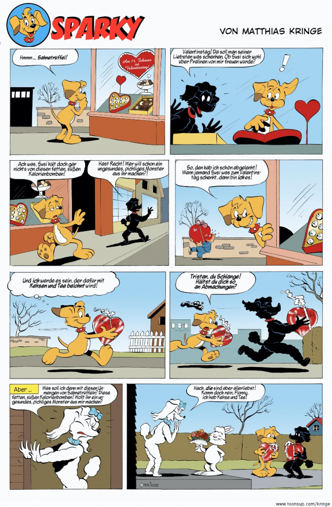 Comic: Sparky: Valentinstag 1