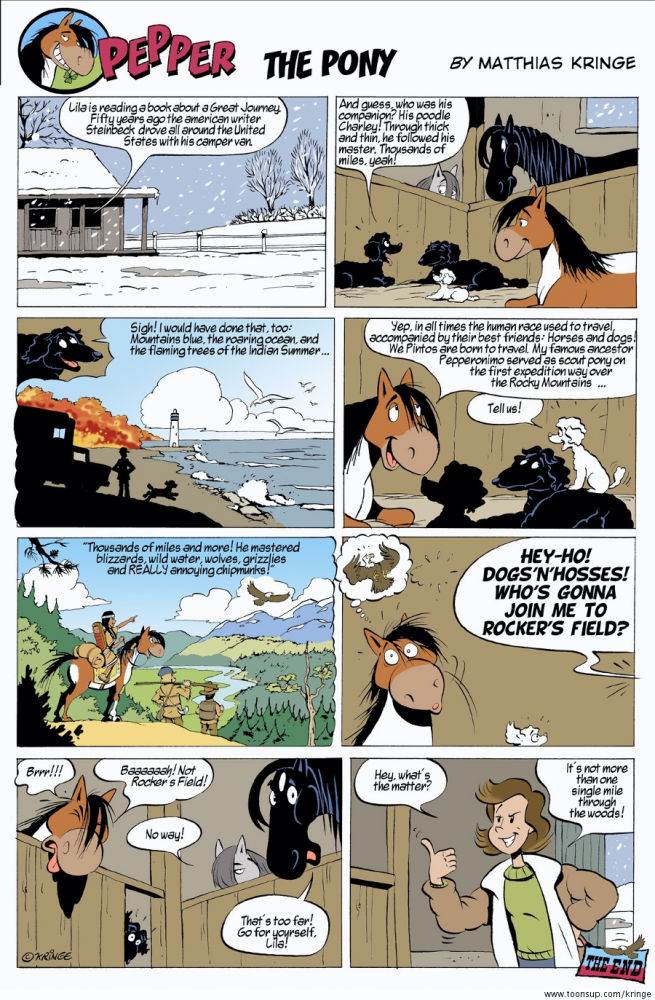 Comic: Pepper The Pony: Great Journey 1