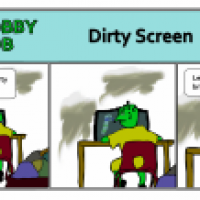 Slobby Blob - Dirty Screen