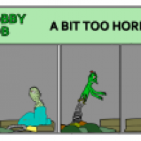 Slobby Blob - A Bit Too Horny