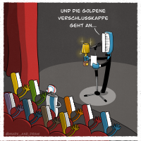 goldene Verschlusskappe