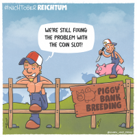 Sparschweinezucht