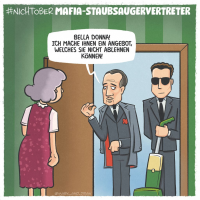 Mafia-Staubsaugervertreter