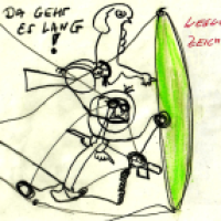 Wegweisende Zeichnung
