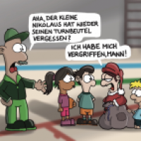 Upventskalender/Turnbeutel