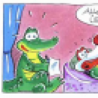 Gators Clown beim Psychiater