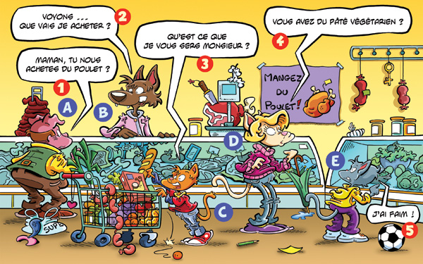 Rate- / Wimmelbild: The Butcher Shop 1