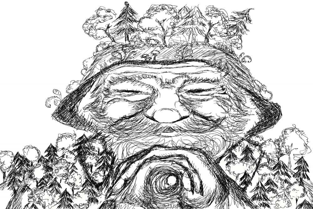 Illustration: Waldgeist 1