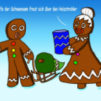 Upventskalender Weihnachtsgebäck mit Weihnachtsgepäck