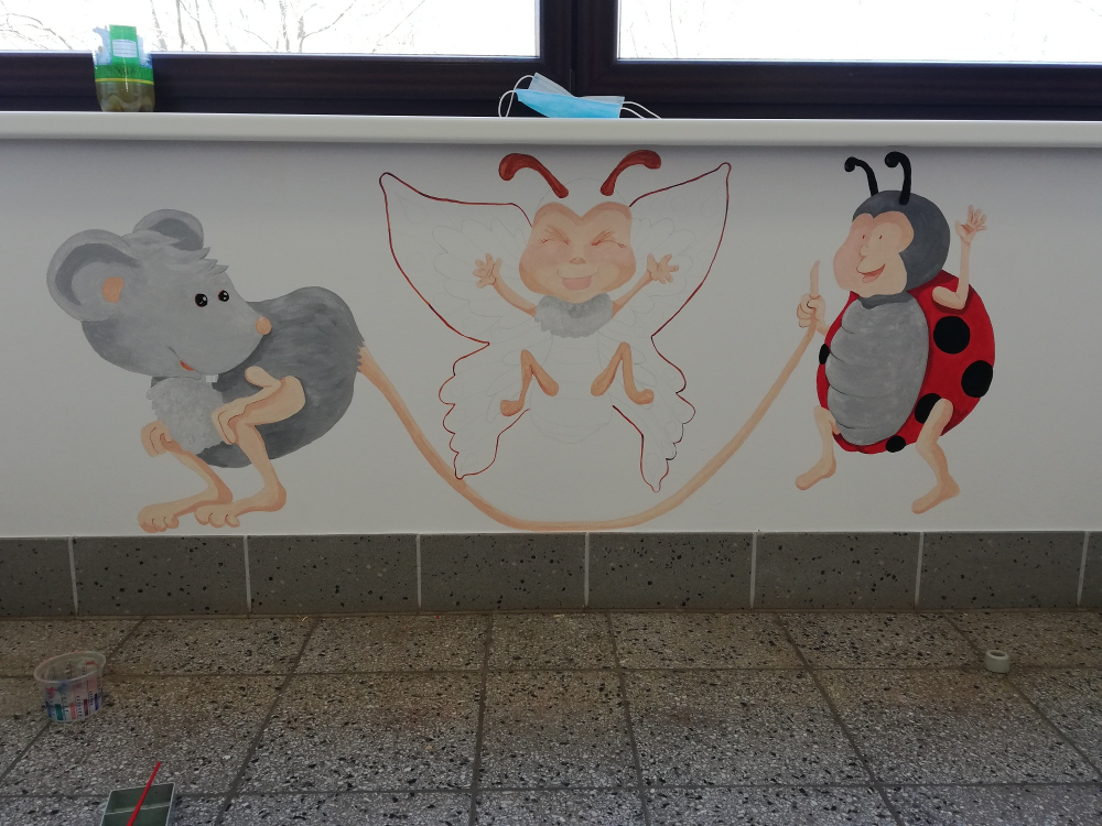 Cartoon: Hausmalerei 4