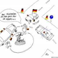 Abseitsfalle auch im Verkehr