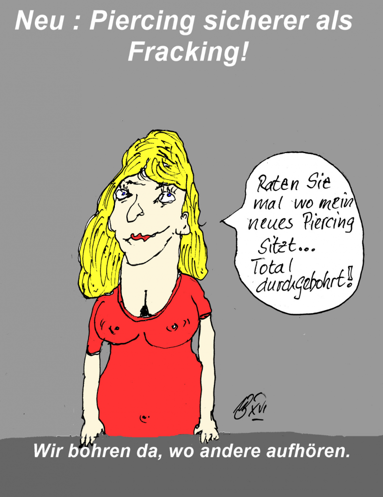 Cartoon: Piercing 1