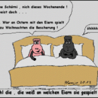 Schörni - - muß Ostern leiden ^^