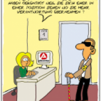 Herr Winkmann bei der Arge