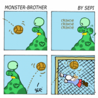 Monster-Brother / Monster-Bruder