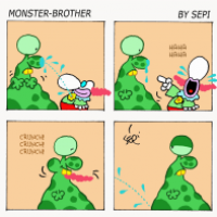 Monster-Brother / Monster-Bruder