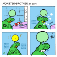 Monster-Brother / Monster-Bruder