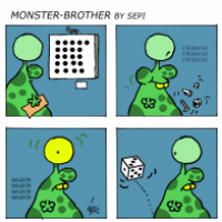 Monster-Brother / Monster-Bruder