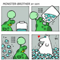 Monster-Brother / Monster-Bruder