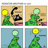 Monster-Brother / Monster-Bruder