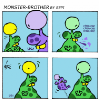Monster-Brother / Monster-Bruder