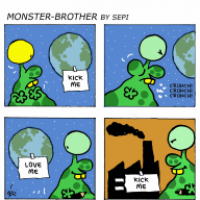 Monster-Brother / Monster-Bruder