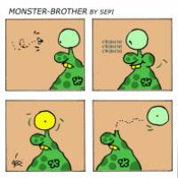 Monster-Brother / Monster-Bruder
