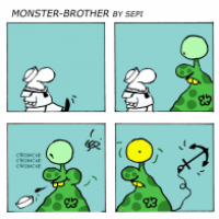 Monster-Brother / Monster-Bruder