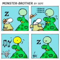 Monster-Brother/Monster-Bruder
