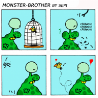 Monster-Brother/Monster-Bruder