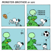 MONSTER-BROTHER/MONSTER BRUDER