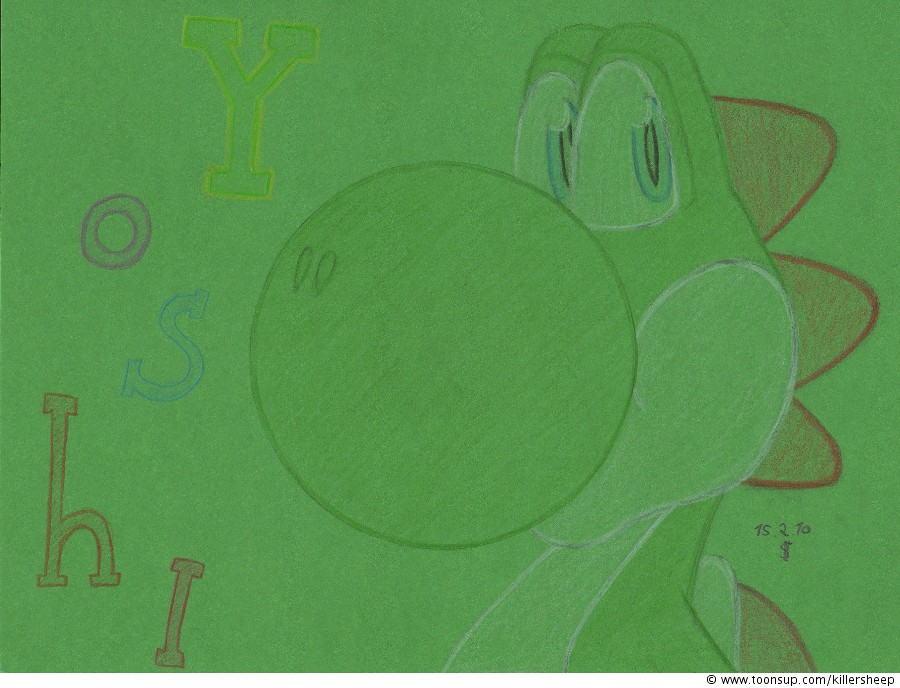Concept Art / Character Design: Yoshi 1