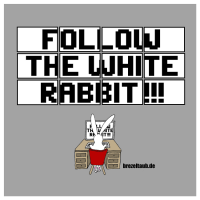 Follow the white rabbit