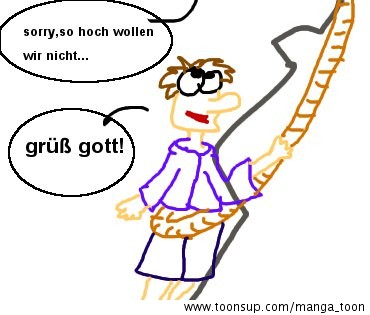 Cartoon: bergsteiger 1