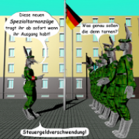 Tarnung ist alles