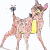 Bambi Zeichnung