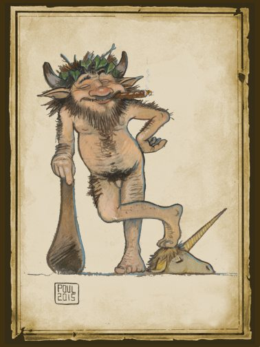 Concept Art / Character Design: Herbstzeit - Trollzeit 1