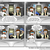 SW-Satire     Im Cockpit