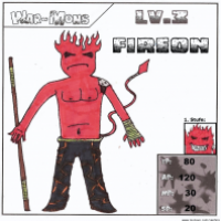 Fireon (Lv.3 War-Mon)