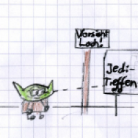 Der Grund für Yodas Schwebstuhl